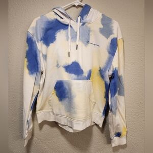 Women's Champion Tie-Dye Hoodie Size Large
